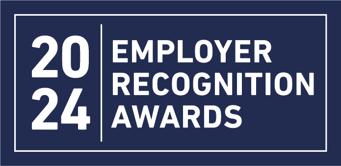 logo blue white text